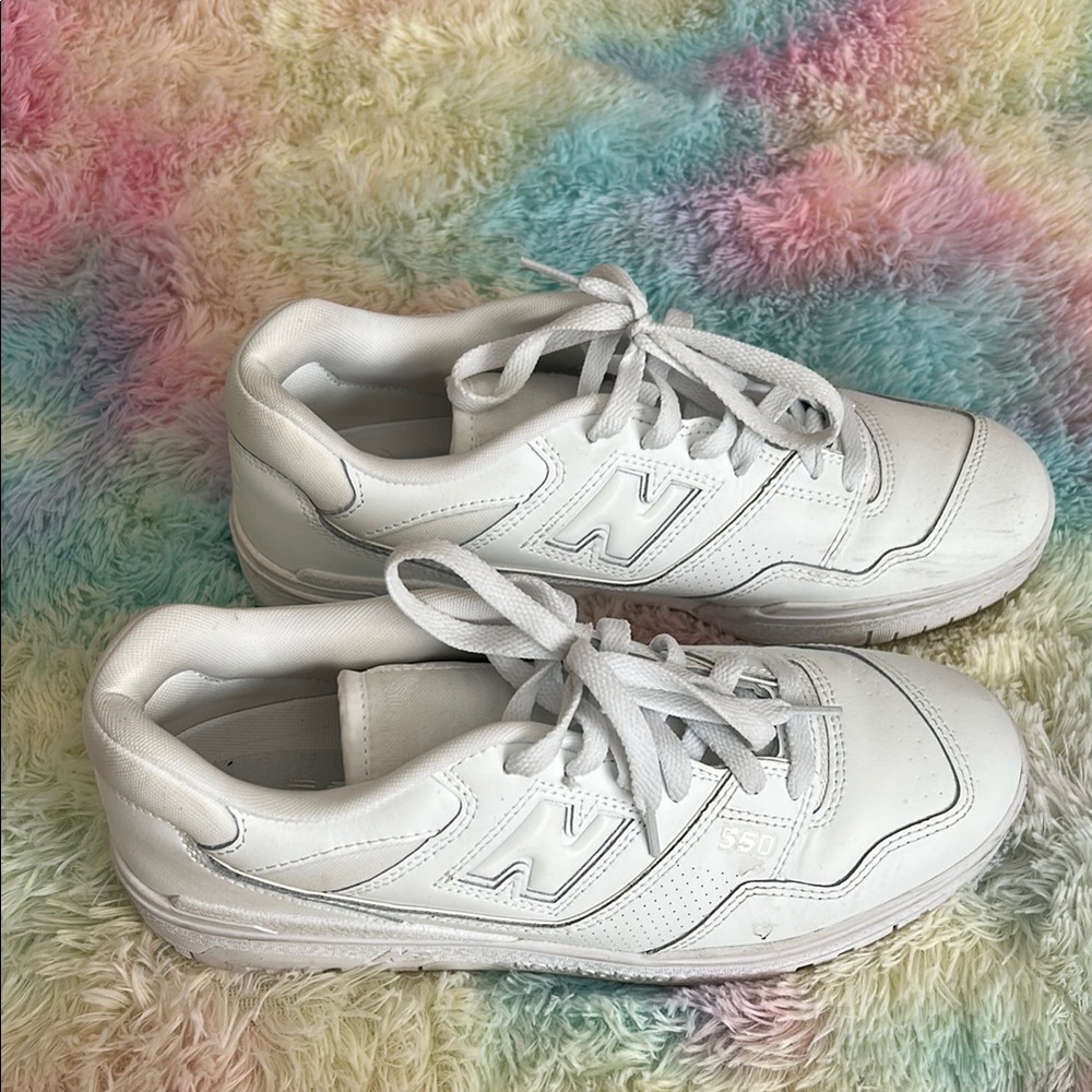 All White Men New Balances 550